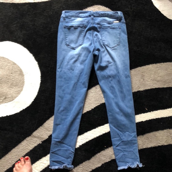 Kancan Los Angeles Ankle jeans with zipper detail - Picture 7 of 8